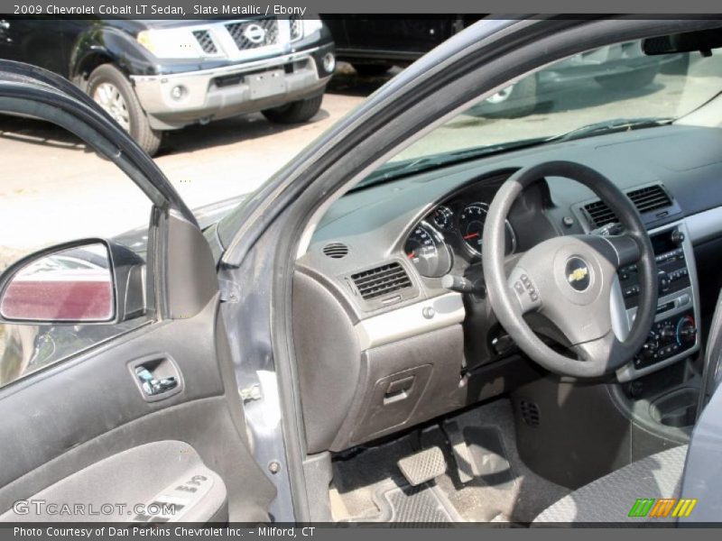 Slate Metallic / Ebony 2009 Chevrolet Cobalt LT Sedan
