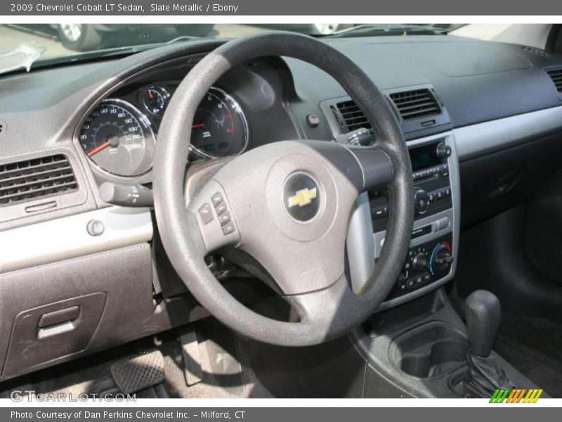 Slate Metallic / Ebony 2009 Chevrolet Cobalt LT Sedan
