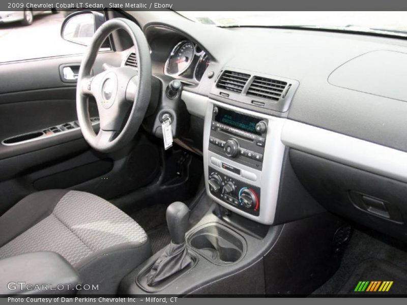 Slate Metallic / Ebony 2009 Chevrolet Cobalt LT Sedan