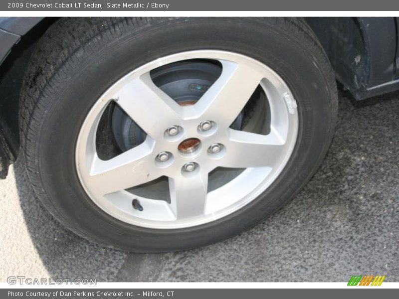 Slate Metallic / Ebony 2009 Chevrolet Cobalt LT Sedan