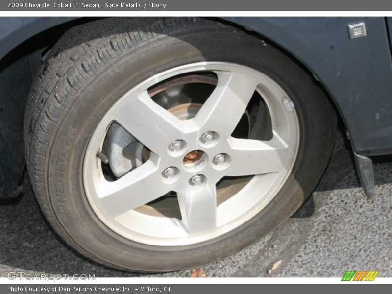 Slate Metallic / Ebony 2009 Chevrolet Cobalt LT Sedan
