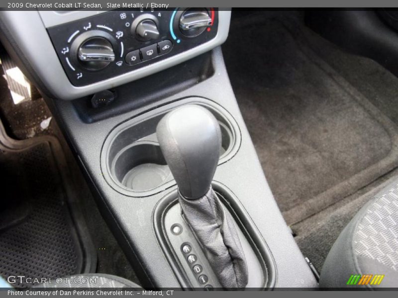Slate Metallic / Ebony 2009 Chevrolet Cobalt LT Sedan