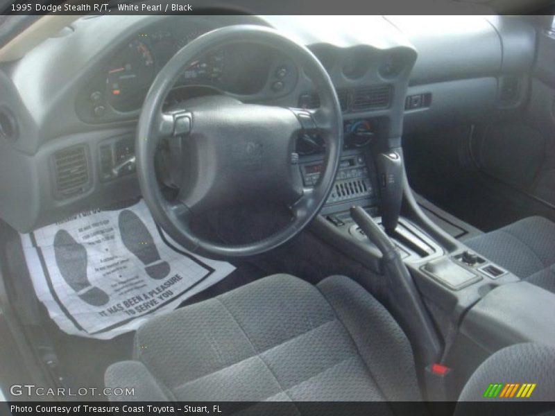 White Pearl / Black 1995 Dodge Stealth R/T