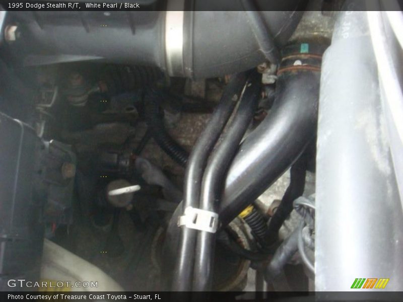 White Pearl / Black 1995 Dodge Stealth R/T