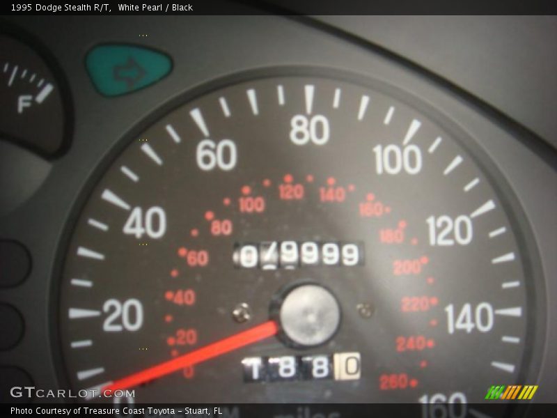 White Pearl / Black 1995 Dodge Stealth R/T