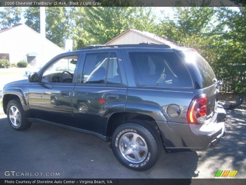 Black / Light Gray 2006 Chevrolet TrailBlazer LS 4x4