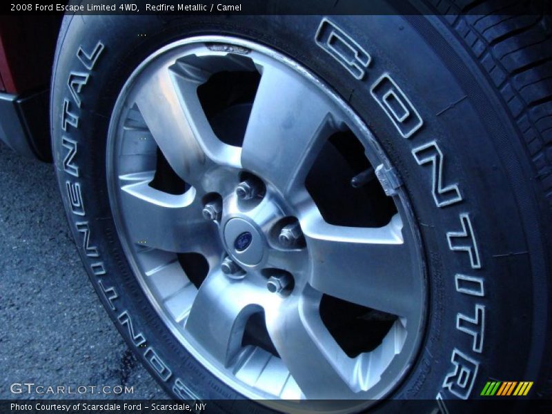 Redfire Metallic / Camel 2008 Ford Escape Limited 4WD