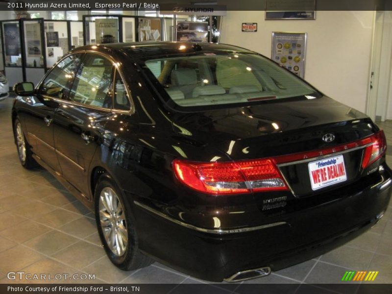 Espresso Pearl / Beige 2011 Hyundai Azera Limited