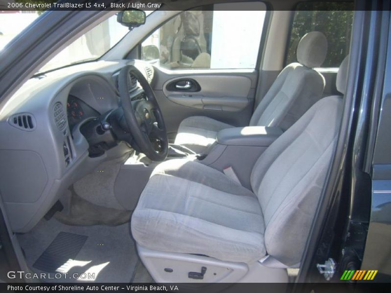 Black / Light Gray 2006 Chevrolet TrailBlazer LS 4x4