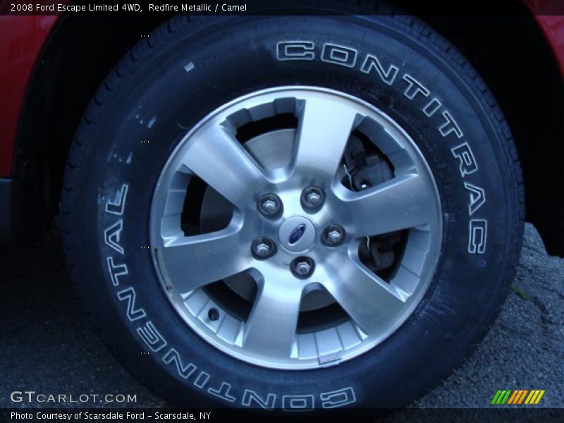 Redfire Metallic / Camel 2008 Ford Escape Limited 4WD