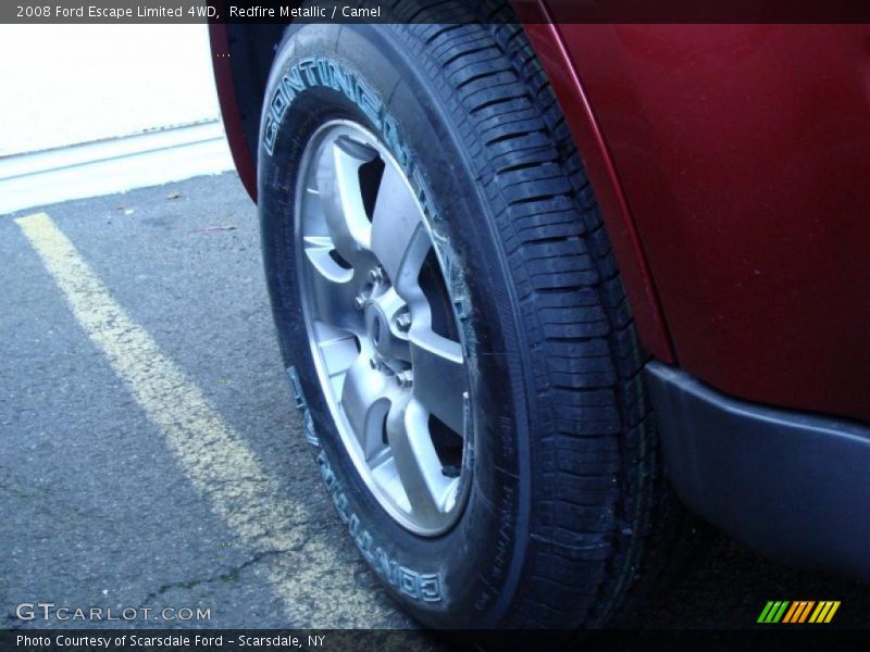 Redfire Metallic / Camel 2008 Ford Escape Limited 4WD