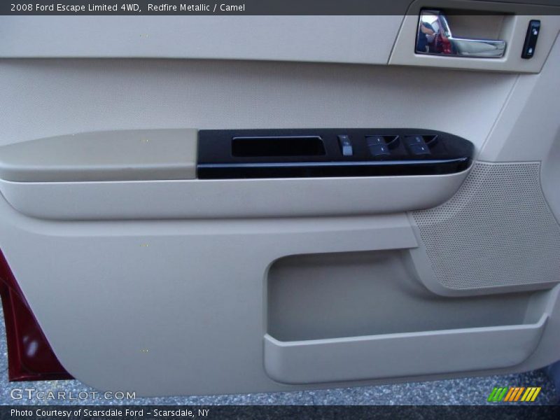 Redfire Metallic / Camel 2008 Ford Escape Limited 4WD