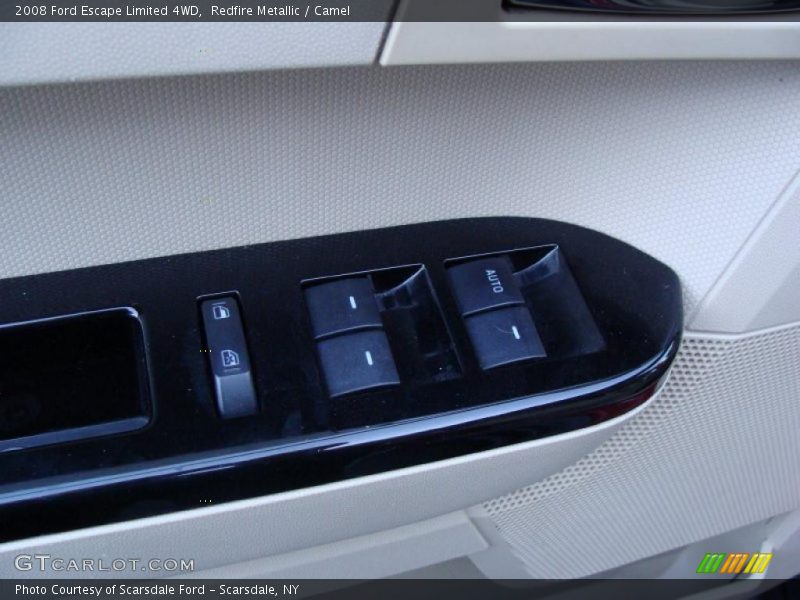 Redfire Metallic / Camel 2008 Ford Escape Limited 4WD