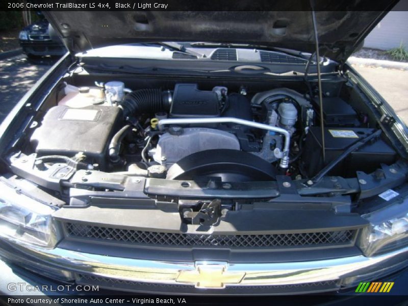 Black / Light Gray 2006 Chevrolet TrailBlazer LS 4x4