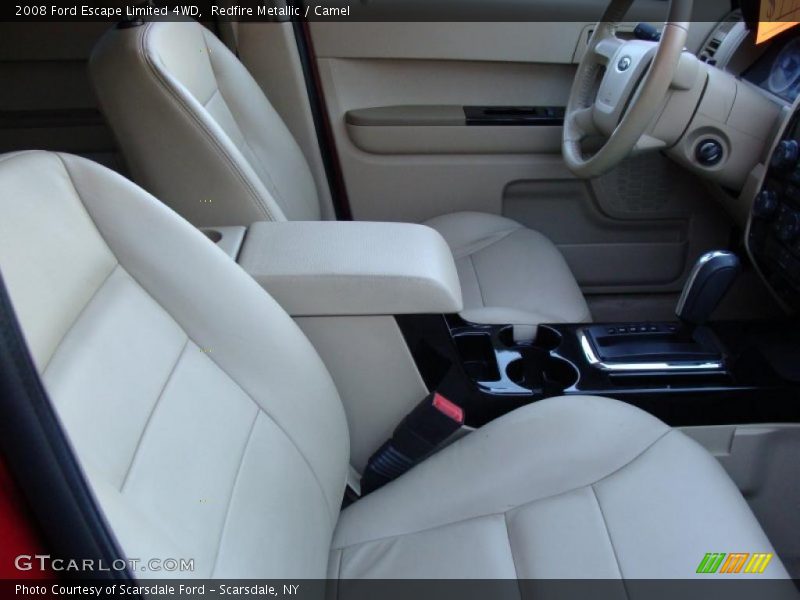 Redfire Metallic / Camel 2008 Ford Escape Limited 4WD