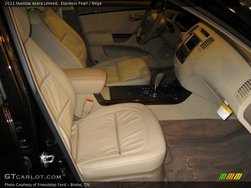 Espresso Pearl / Beige 2011 Hyundai Azera Limited