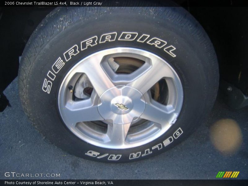 Black / Light Gray 2006 Chevrolet TrailBlazer LS 4x4