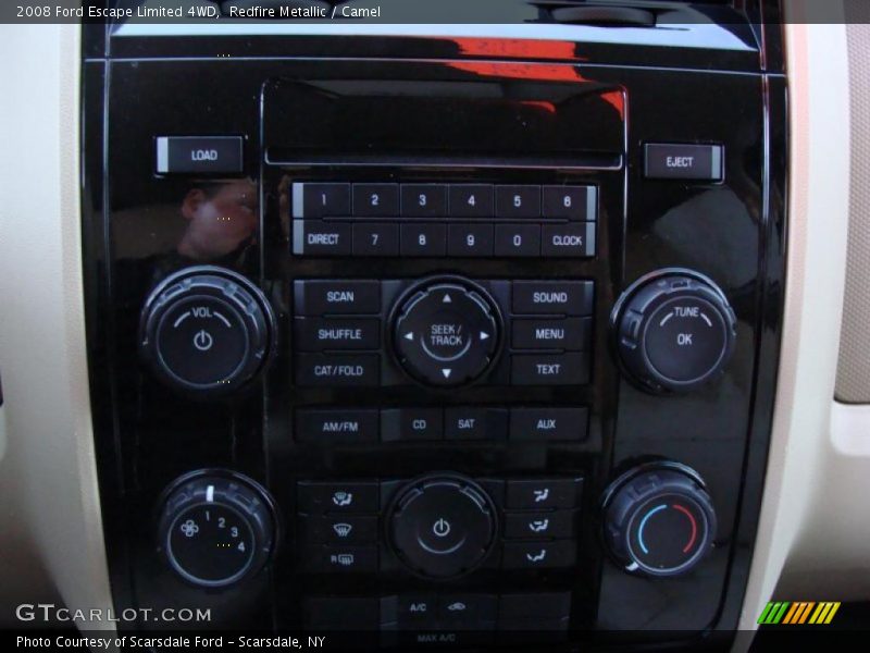 Redfire Metallic / Camel 2008 Ford Escape Limited 4WD