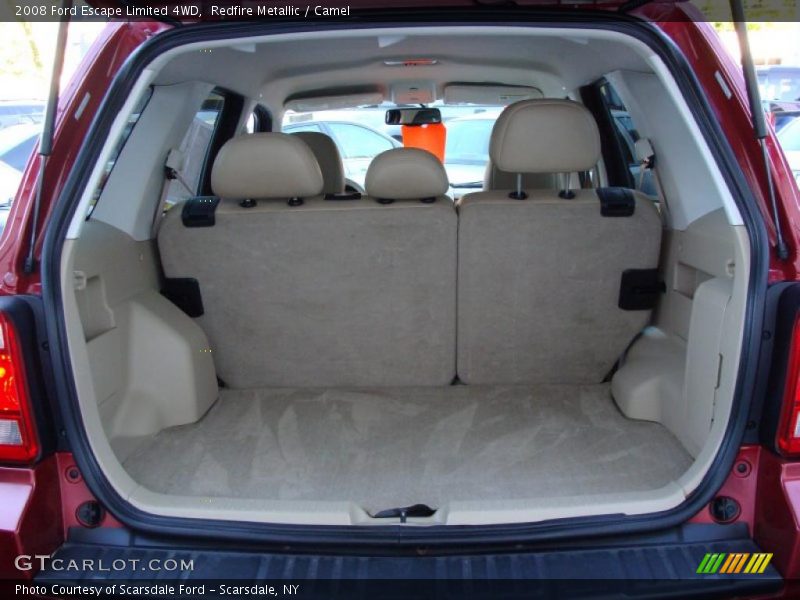 Redfire Metallic / Camel 2008 Ford Escape Limited 4WD
