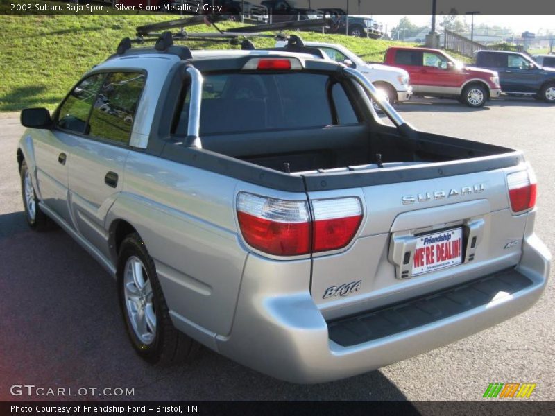 Silver Stone Metallic / Gray 2003 Subaru Baja Sport