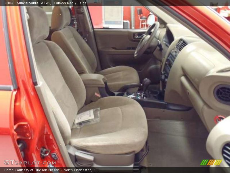  2004 Santa Fe GLS Beige Interior