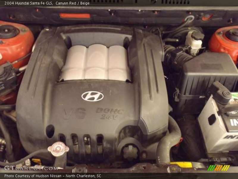  2004 Santa Fe GLS Engine - 2.7 Liter DOHC 24-Valve V6