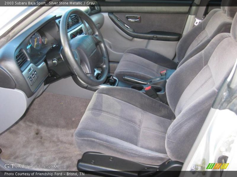  2003 Baja Sport Gray Interior