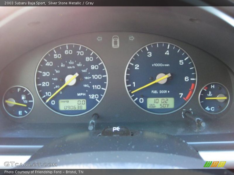 Silver Stone Metallic / Gray 2003 Subaru Baja Sport