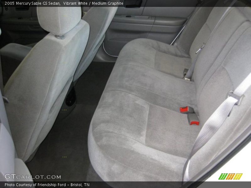 Vibrant White / Medium Graphite 2005 Mercury Sable GS Sedan
