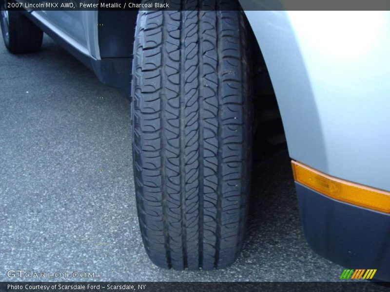 Pewter Metallic / Charcoal Black 2007 Lincoln MKX AWD