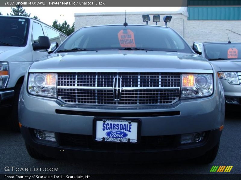 Pewter Metallic / Charcoal Black 2007 Lincoln MKX AWD