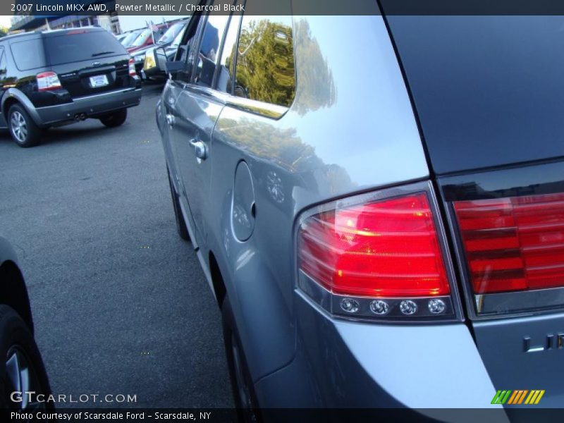 Pewter Metallic / Charcoal Black 2007 Lincoln MKX AWD