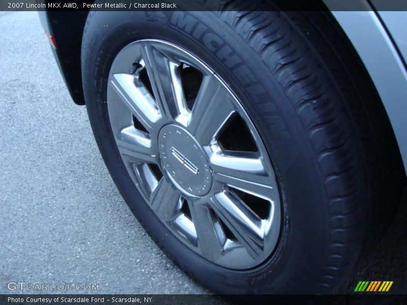 Pewter Metallic / Charcoal Black 2007 Lincoln MKX AWD