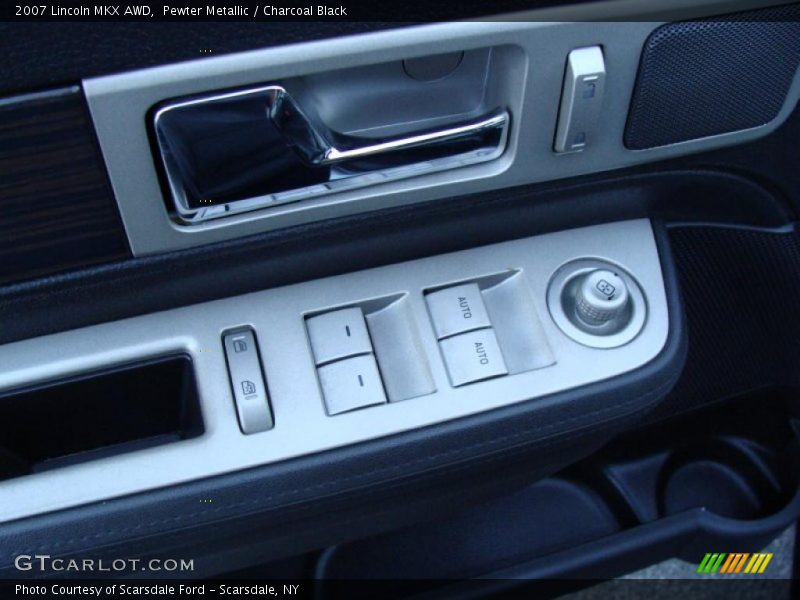 Pewter Metallic / Charcoal Black 2007 Lincoln MKX AWD