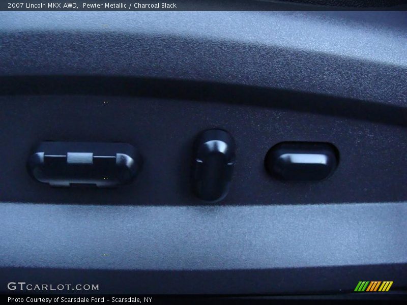 Pewter Metallic / Charcoal Black 2007 Lincoln MKX AWD