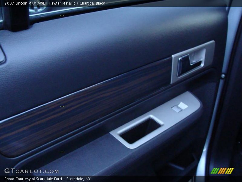 Pewter Metallic / Charcoal Black 2007 Lincoln MKX AWD