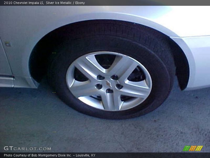 Silver Ice Metallic / Ebony 2010 Chevrolet Impala LS