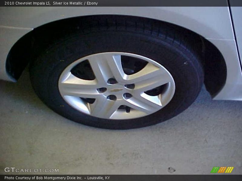 Silver Ice Metallic / Ebony 2010 Chevrolet Impala LS