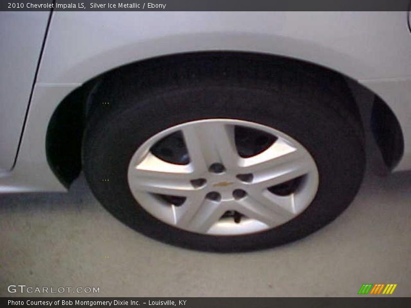Silver Ice Metallic / Ebony 2010 Chevrolet Impala LS