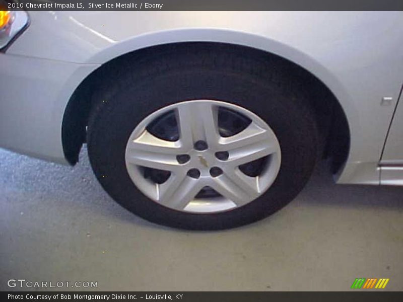 Silver Ice Metallic / Ebony 2010 Chevrolet Impala LS