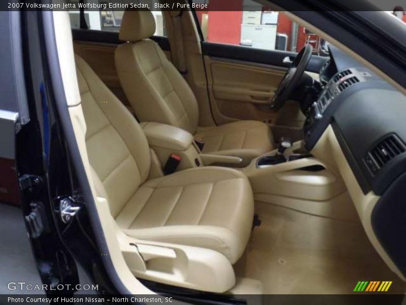 Black / Pure Beige 2007 Volkswagen Jetta Wolfsburg Edition Sedan