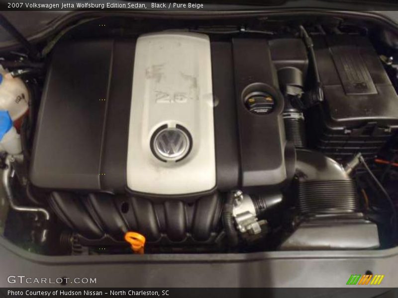 Black / Pure Beige 2007 Volkswagen Jetta Wolfsburg Edition Sedan