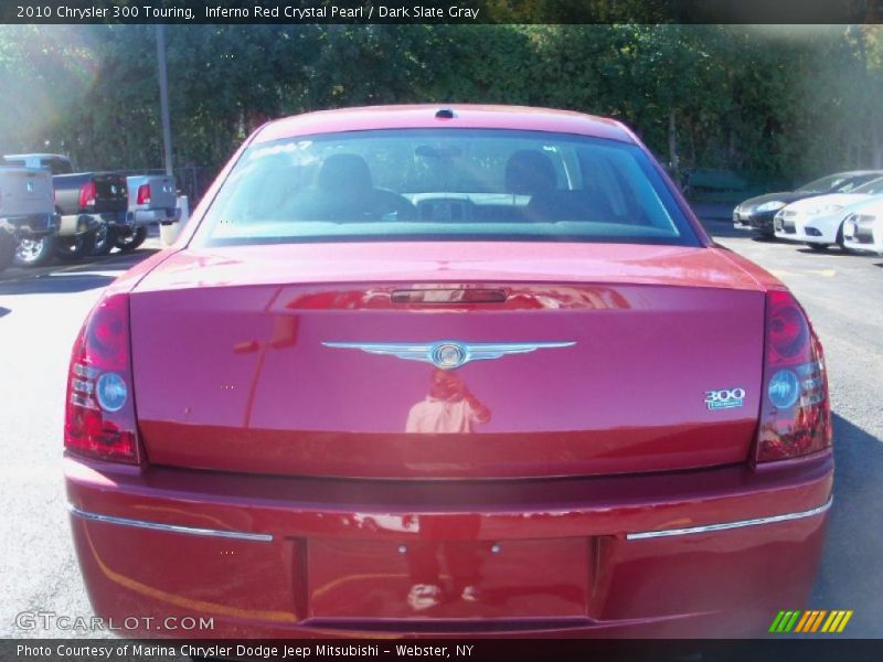 Inferno Red Crystal Pearl / Dark Slate Gray 2010 Chrysler 300 Touring