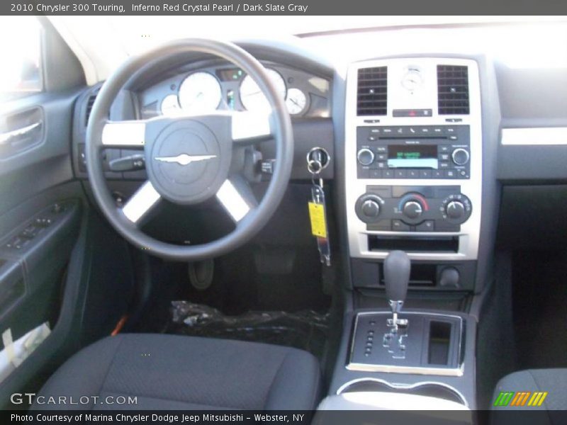 Inferno Red Crystal Pearl / Dark Slate Gray 2010 Chrysler 300 Touring