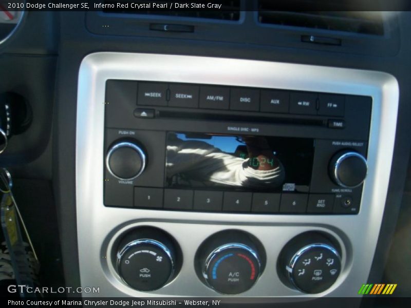 Inferno Red Crystal Pearl / Dark Slate Gray 2010 Dodge Challenger SE