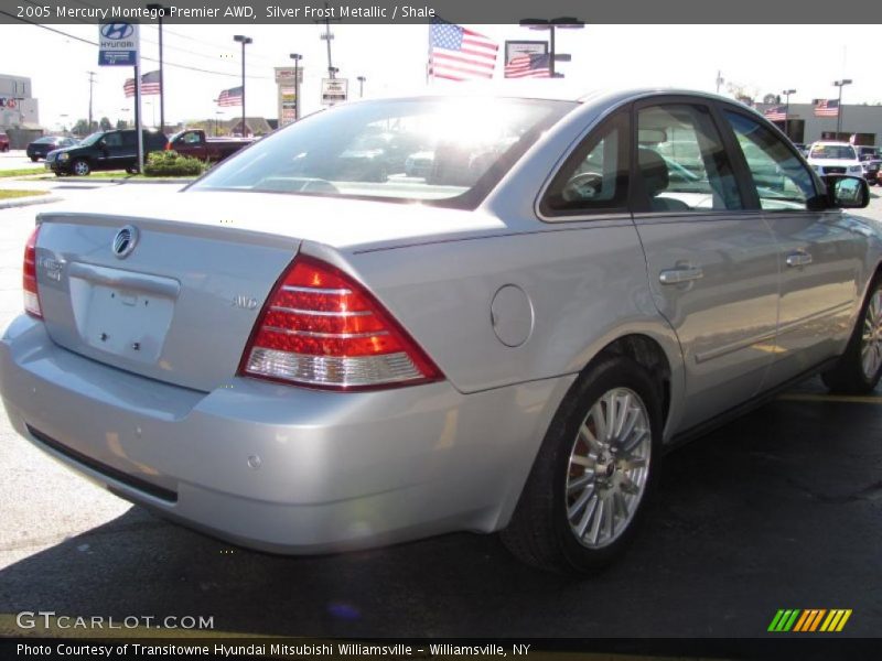 Silver Frost Metallic / Shale 2005 Mercury Montego Premier AWD