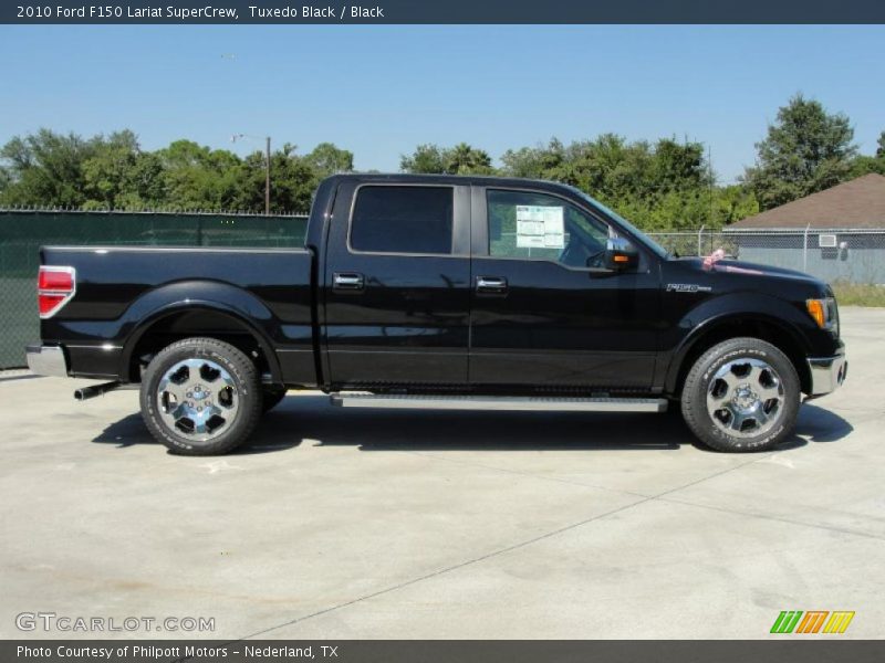 Tuxedo Black / Black 2010 Ford F150 Lariat SuperCrew