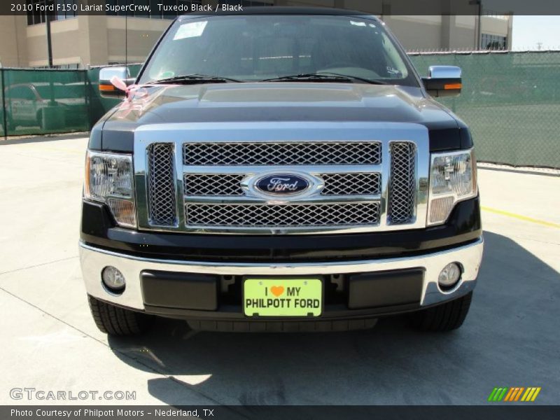 Tuxedo Black / Black 2010 Ford F150 Lariat SuperCrew