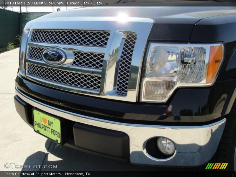 Tuxedo Black / Black 2010 Ford F150 Lariat SuperCrew