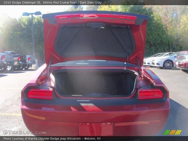 Inferno Red Crystal Pearl / Dark Slate Gray 2010 Dodge Challenger SE